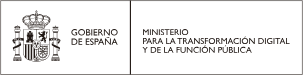 Gobierno de España - Ministerio para la Transformación Digital y de la Función Pública